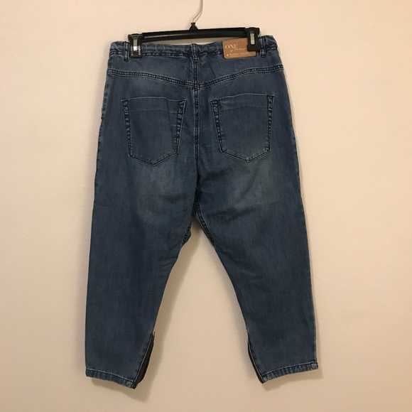 One Teaspoon x Urban Outfitters Cropped Jeans - 25 - Picture 4 of 5